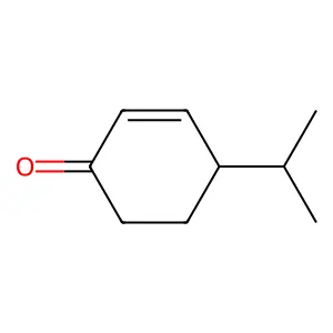 4-Isopropyl-2-cyclohexen-1-one, (R)-(-)- structure