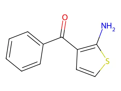 (2-Aminothiophen-3-yl)(phenyl)methanone structure