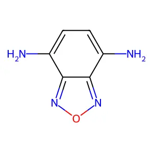 2,1,3-Benzoxadiazole-4,7-diamine structure