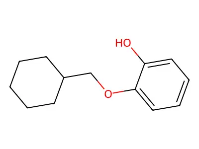2-(Cyclohexylmethoxy)phenol structure