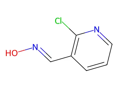 2-Chloropyridine-3-carboxaldehyde oxime structure