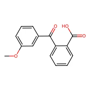 2-(3-Methoxybenzoyl)benzoic acid structure