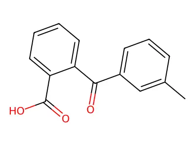 2-(3-Methylbenzoyl)benzoic acid structure