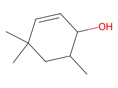 2-Cyclohexen-1-ol, 4,4,6-trimethyl- structure