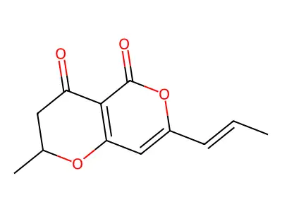 Deoxyradicinin, (+-)- structure