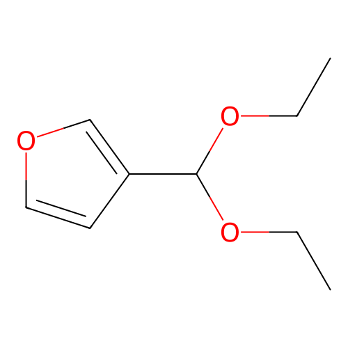 3-(Diethoxymethyl)furan structure