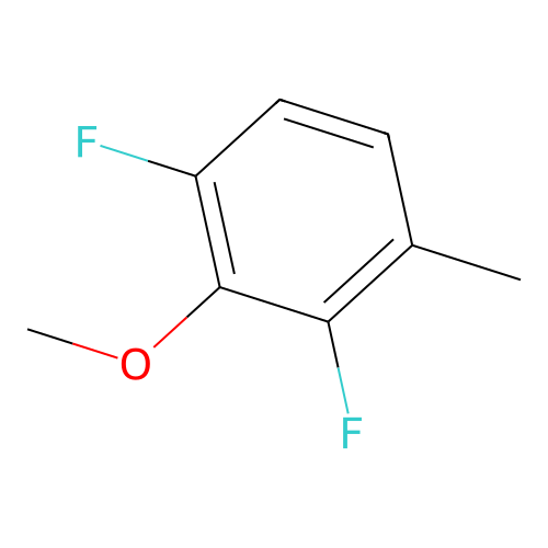 1,3-Difluoro-2-methoxy-4-methylbenzene structure
