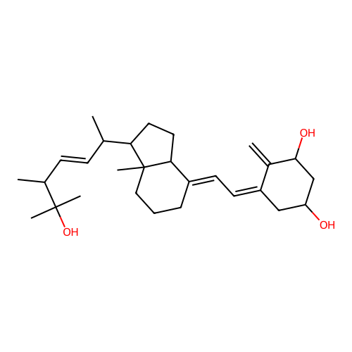 1|A,25-Dihydroxy Vitamin D2 structure