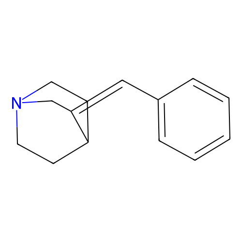 3-Benzylidene-1-azabicyclo[2.2.2]octane structure