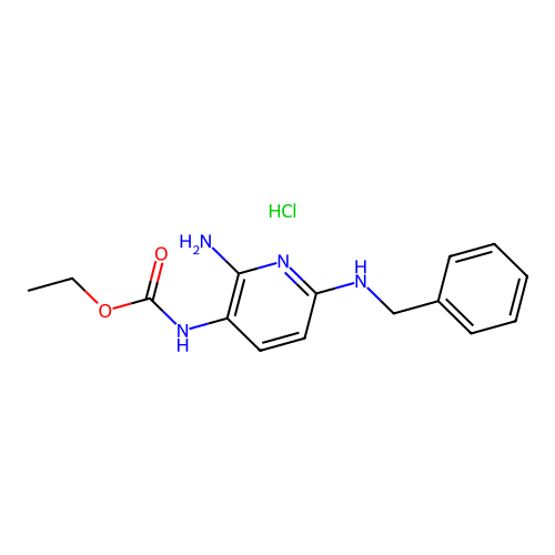 Desfluoro Flupirtine Hydrochloride structure