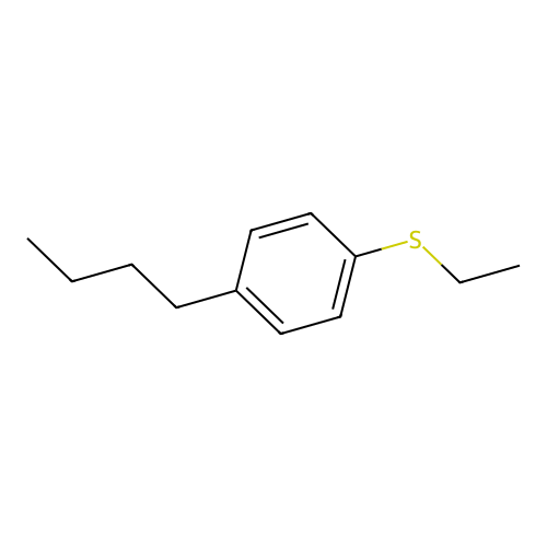 1-n-Butyl-4-(ethylthio)benzene structure
