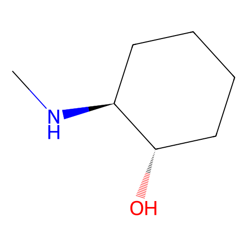 (1S,2S)-2-Methylamino-cyclohexanol structure