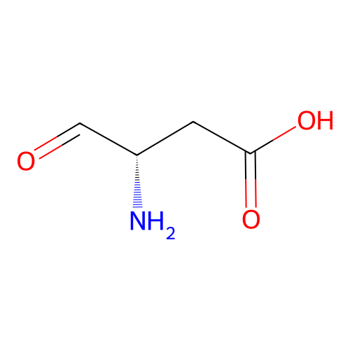 Butanoic acid, 3-amino-4-oxo-, (3S)- structure