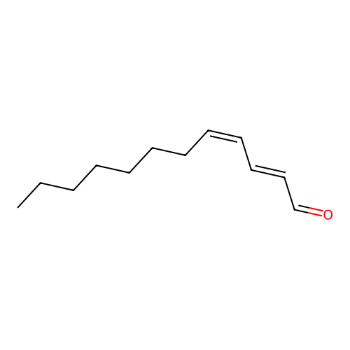 2,4-Dodecadienal, (2E,4Z)- structure