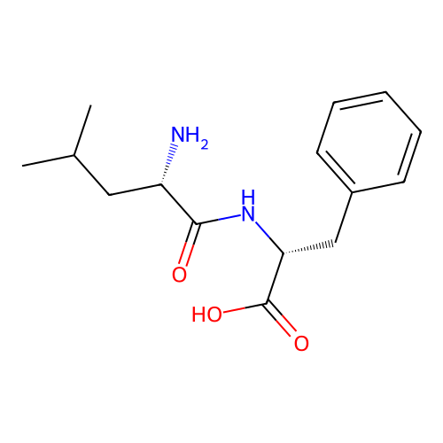 D-Phenylalanine, L-leucyl- structure