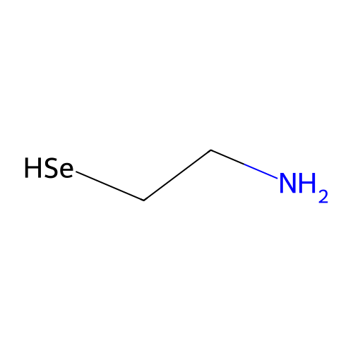 Ethane, 1-amino-2-selenohydryl- structure