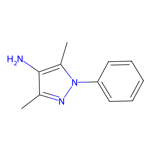 3,5-dimethyl-1-phenyl-1H-pyrazol-4-amine structure