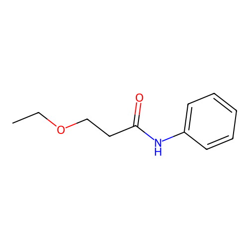 Propanamide, 3-ethoxy-N-phenyl- structure