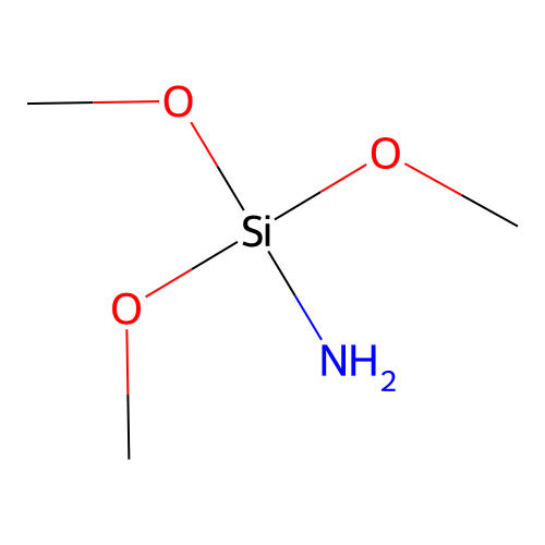 (Amino(dimethoxy)silyl)oxymethane structure