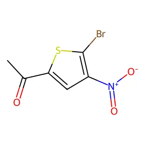 1-(5-Bromo-4-nitro-2-thienyl)ethan-1-one structure