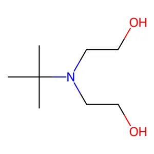 tert-Butyldiethanolamine structure