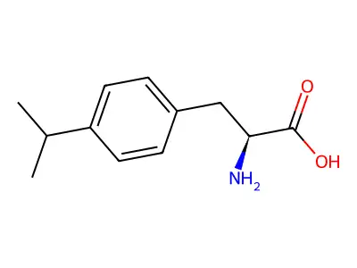 2-Amino-3-(4-isopropylphenyl)propanoic acid structure