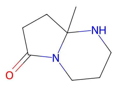 8a-methylhexahydropyrrolo[1,2-a]pyrimidin-6(2H)-one structure