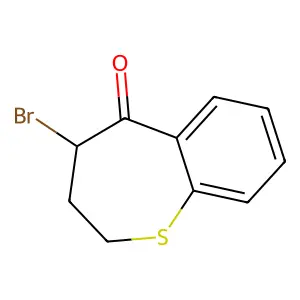 4-Bromo-3,4-dihydro-1-benzothiepin-5(2H)-one structure