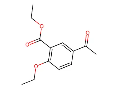 Ethyl 5-acetyl-2-ethoxybenzoate structure