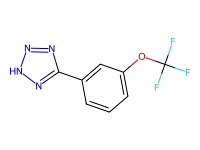 5-[3-(trifluoromethoxy)phenyl]-2H-tetrazole structure