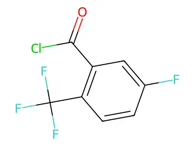 2-Chloro-6-fluorobenzoyl chloride structure