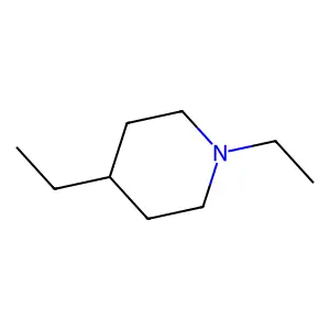 1,4-Diethylpiperidine structure