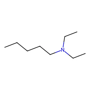 1-Pentanamine, N,N-diethyl structure
