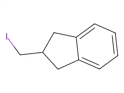 2-(iodomethyl)-2,3-dihydro-1H-indene structure