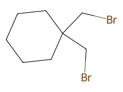1,1-Bis(Bromomethyl)cyclohexane structure