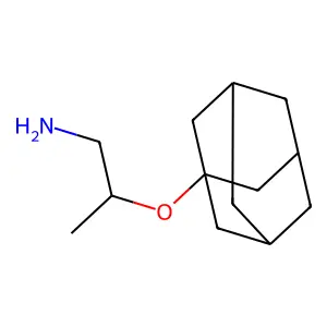 2-(1-Adamantyloxy)-1-propanamine structure