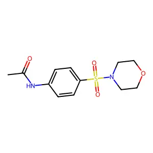N-(4-(4-吗啉基磺酰基)苯基)乙酰胺 structure