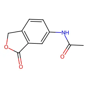 N-(3-oxo-1,3-dihydro-2-benzofuran-5-yl)acetamide structure