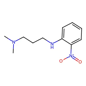 N1,N1-Dimethyl-N3-(2-nitrophenyl)-1,3-propanediamine structure