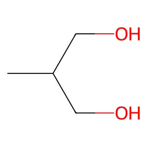 Methylpropanediol structure