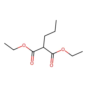 Diethyl propylmalonate structure