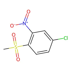 Benzene, 4-chloro-1-(methylsulfonyl)-2-nitro- structure