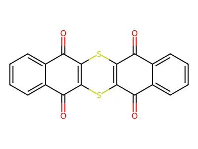 Dibenzo[b,i]thianthrene-5,7,12,14-tetraone structure