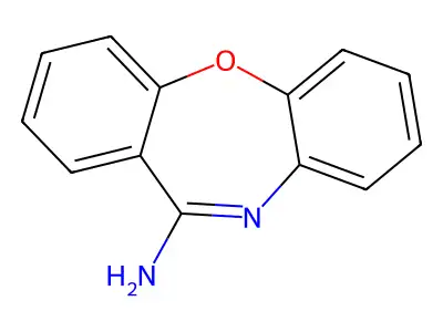 Benzo[b][1,4]benzoxazepin-6-amine structure