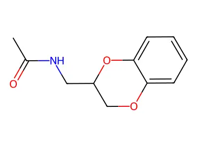 N-(2,3-Dihydro-benzo[1,4]dioxin-2-ylmethyl)-acetamide structure