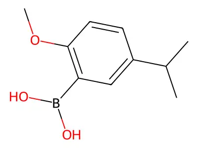 5-Isopropyl-2-methoxyphenylboronic acid structure