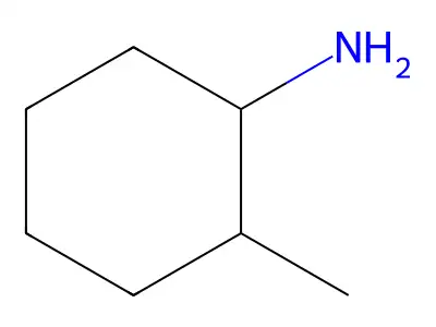 2-Methylcyclohexylamine, (1S,2R)- structure
