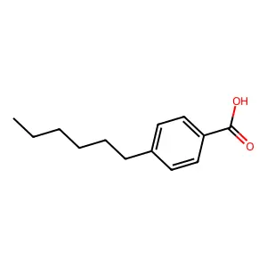 4-己基苯甲酸 structure