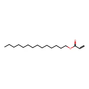 丙烯酸十四酯 structure