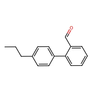 2-(4-Propylphenyl)benzaldehyde structure
